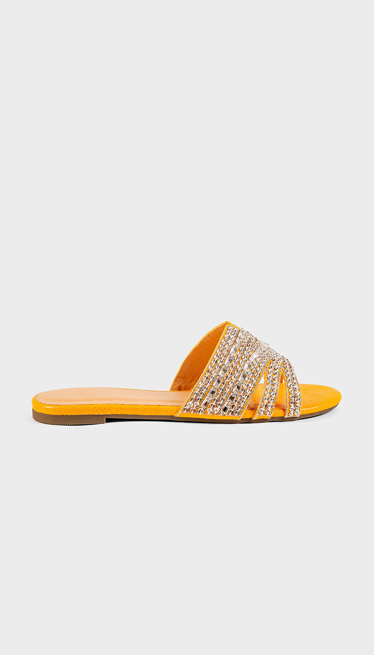 Glintz Flat Sandal All The Things