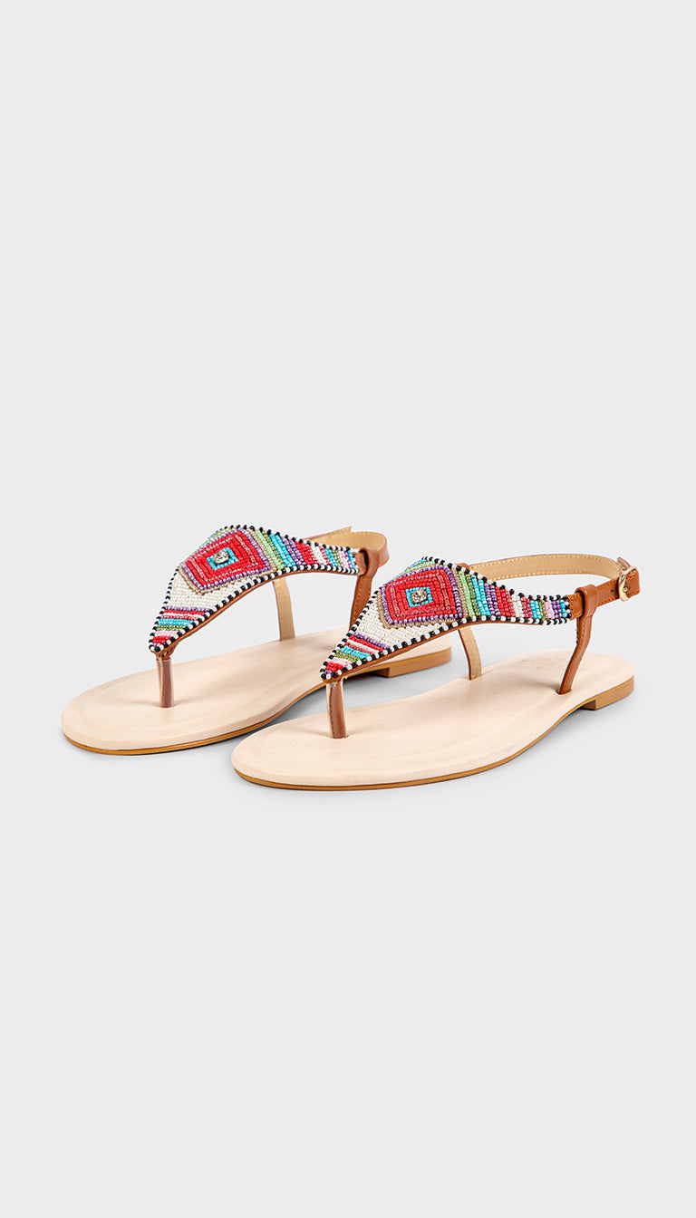 Positano Flat Sandal All The Things