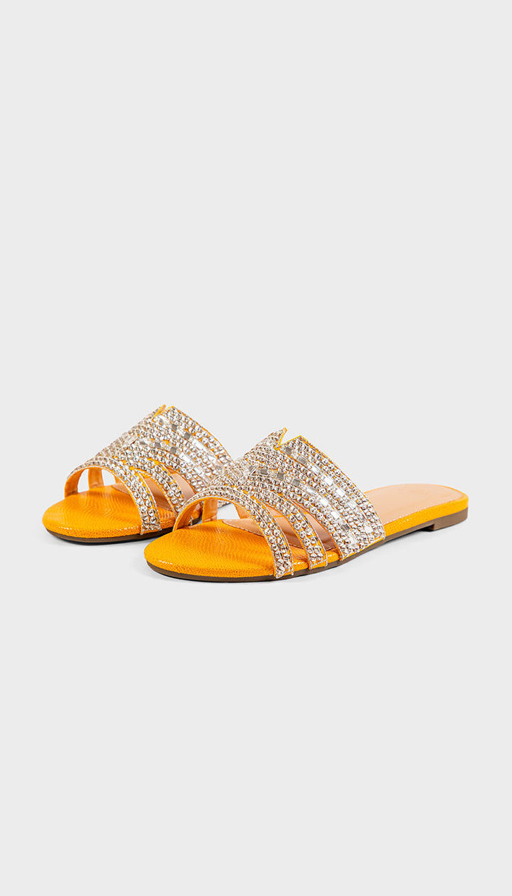 Glintz Flat Sandal All The Things