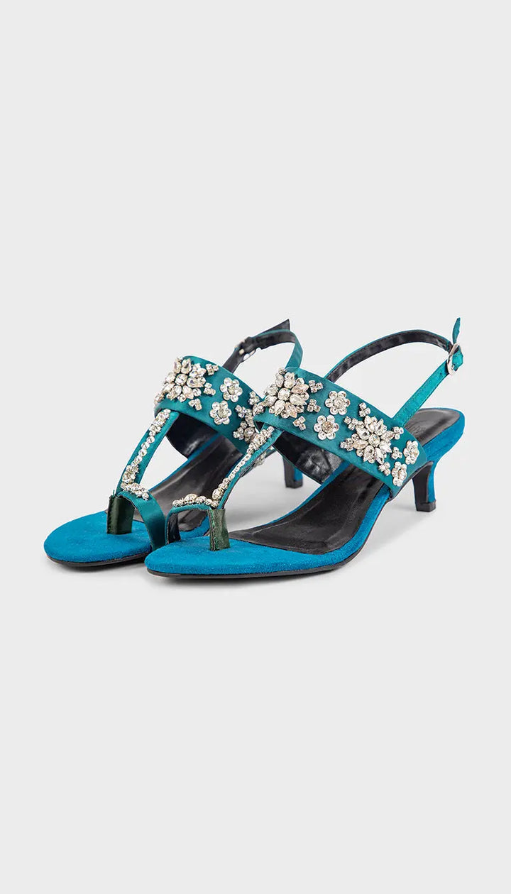 Onyx Heel Sandal All The Things