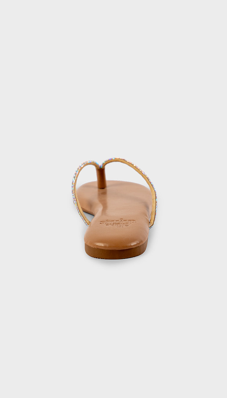 Vera Sparkly Flat Sandal All The Things