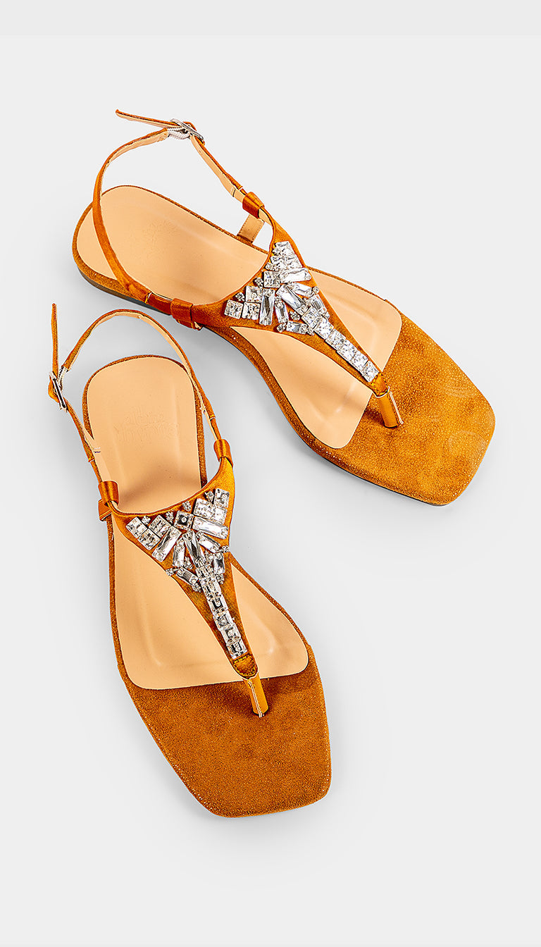 Zaria Flat Sandal All The Things