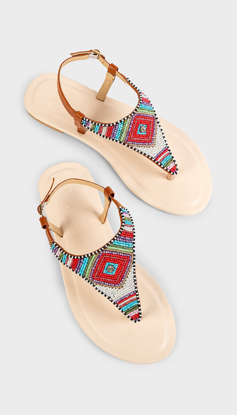 Positano Flat Sandal All The Things