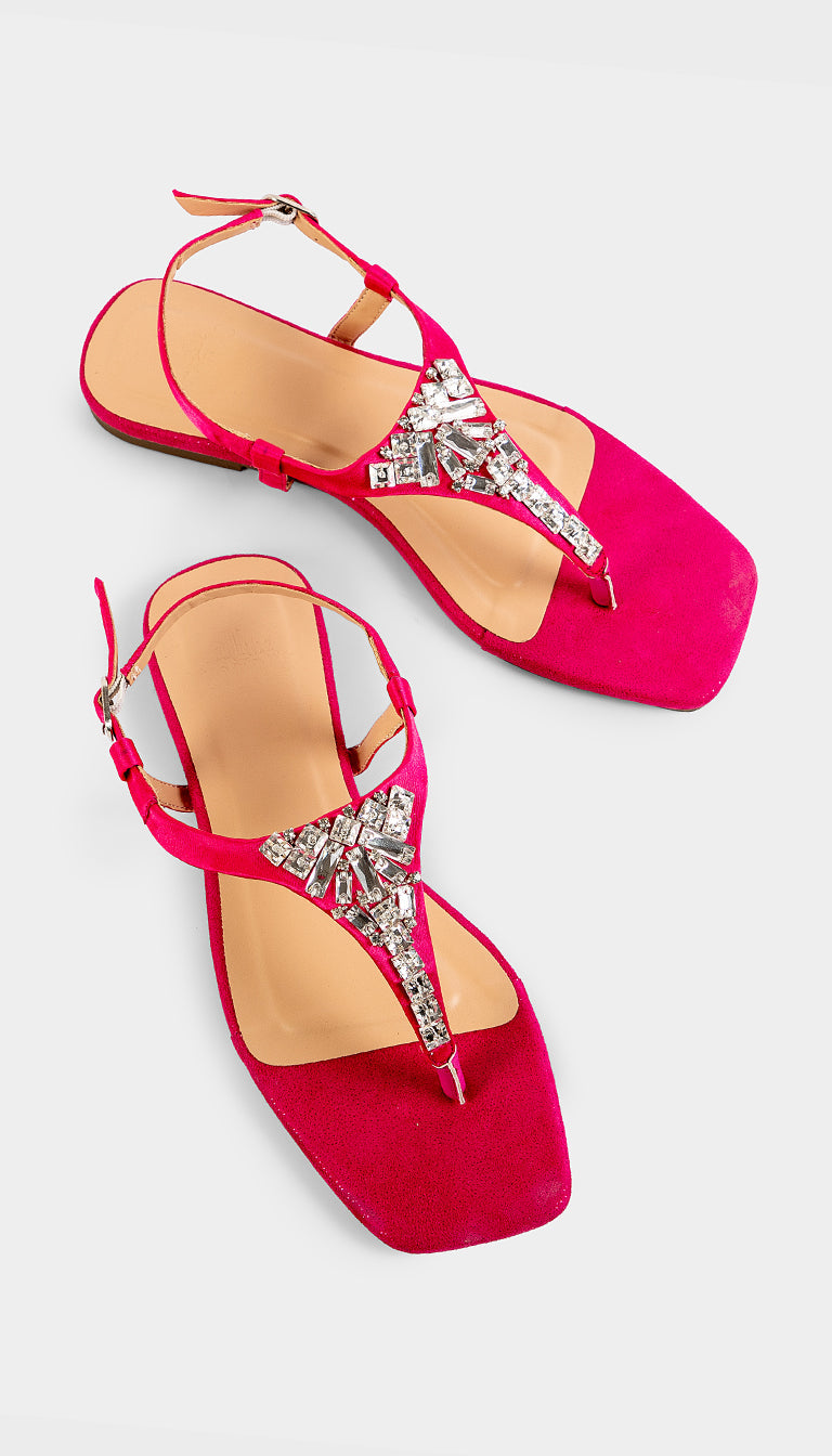 Zaria Flat Sandal All The Things